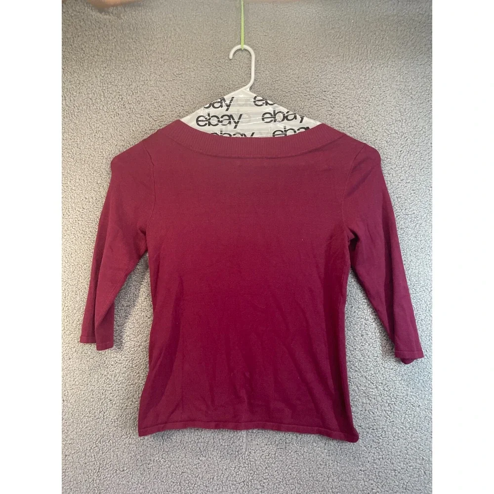 Carolyn Taylor Womens Long Sleeve  Top Shirt‎ Size Large